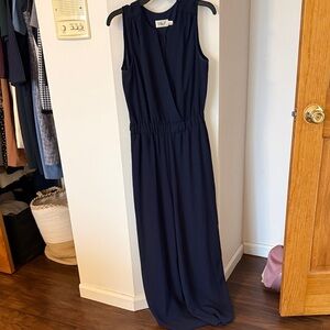 Vince Deep Blue Maxi Romper